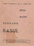 Doa Batin Seorang Rasul