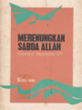 Merenungkan Sabda Allah