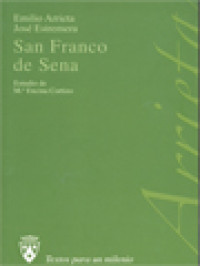 Image of San Franco De Sena, Sobre La Obra De Agustín Moreto. Estudio De María Encina Cortizo