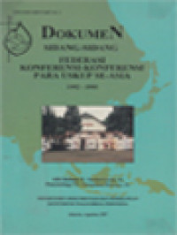 Image of Dokumen Sidang-Sidang Federasi Konferensi-Konferensi Para Uskup Se-Asia 1992-1995