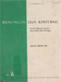 Renungan Dan Khotbah Sepanjang Tahun, Sesuai Bacaan-Bacaan Dari Misa Hari Minggu VII: Masa Biasa III