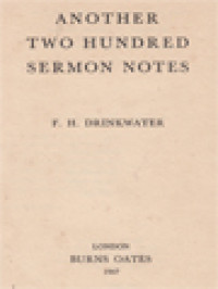 Another Two Hudred Sermon Notes