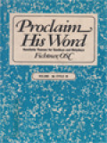 Proclaim His Word III