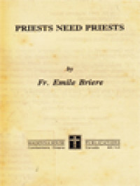 Priests Need Priests