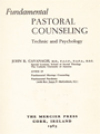 Image of Fundamental Pastoral Counseling: Technic And Psychology