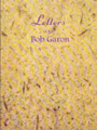Image of Letters To Bob Garon