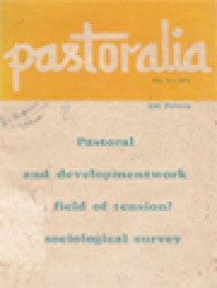 Pastoral And Developmentwork: A Field Of Tension? A Sociological Survey