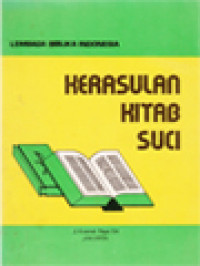 Image of Kerasulan Kitab Suci: Beberapa Usaha Agar Firman Allah Semakin Berperan Dalam Kehidupan Imani