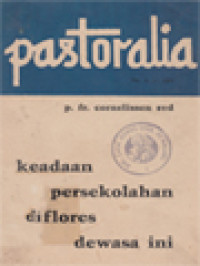 Image of Pastoralia: Keadaan Persekolahan Flores Dewasa Ini