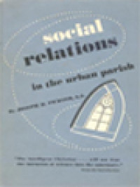 Social Relations In The Urban Parish