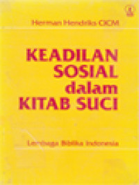 Keadilan Sosial Dalam Kitab Suci