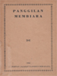 Image of Panggilan Membiara