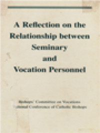 Image of A Reflection On The Relationship Between Seminary And Vocation Personnel