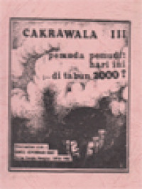Image of Cakrawala III: Pemuda-Pemudi, Hari Ini Di Tahun 2000?