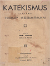 Image of Katekismus Tentang Hidup Kebiaraan