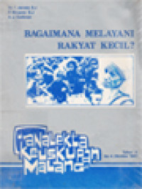 Bagaimana Melayani Rakyat Kecil?