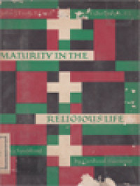 Image of Maturity In The Religious Life