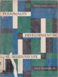 Image of Personality Development In The Religious Life