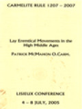 Lay Eremtical Movements In The High Middle Ages