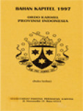 Bahan Kapitel 1997, Ordo Karmel Provinsi Indonesia, [Buku Kedua]