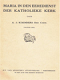 Maria In Den Eeredienst Der Katholieke Kerk II