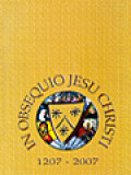 The State Of The Order: A Report On The Period 2001-2007 (In Obsequio Jesu Christi 1207-2007)