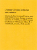 L'Osservatore Romano (www.vatican.va)