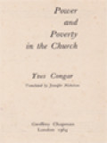 Power And Poverty In The Church