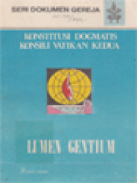 Lumen Gentium: Konstitusi Dogmatis Konsili Vatikan Kedua