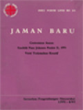 Jaman Baru: Centesimus Annus Ensiklik Paus Johanes Paulus II, 1991 Versi Terjemahan Kreatif