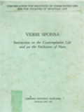 Verbi Sponsa: Instruction On The Contemplative Life And On The Enclosure Of Nuns