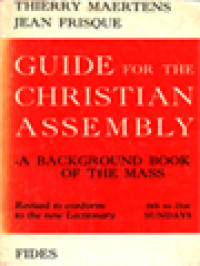 Image of Guide For The Christian Assembly: 9th To 21st Sundays