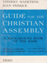 Image of Guide For The Christian Assembly: 1st To 8th Weeks - 2nd To 8th Sundays