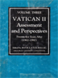 Vatican II Assessment And Perspectives: Twenty-Five Years After (1962-1987) III / René Latourelle (Edited)