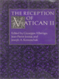 The Reception Of Vatican II / Giuseppe Alberigo, Jean-Pierre Jossua, Joseph A. Komonchak (Edited)