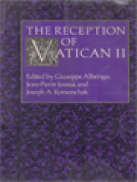 The Reception Of Vatican II / Giuseppe Alberigo, Jean-Pierre Jossua, Joseph A. Komonchak (Edited)