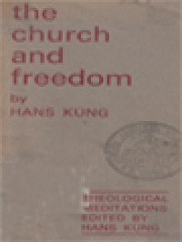 The Church And Freedom