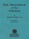 The Splendour Of The Church