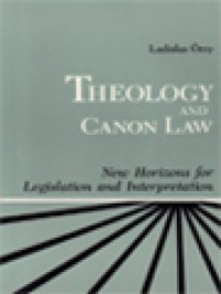 Image of Theology And Canon Law: New Horizons For Legislation And Interpretation