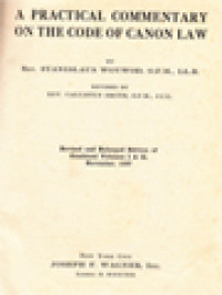 Image of A Practical Commentary On The Code Of Canon Law