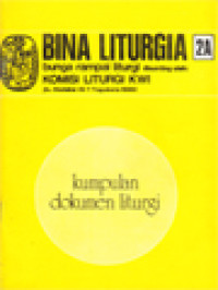 Image of Bina Liturgia 2A: Kumpulan Dokumen Liturgi
