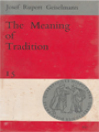 The Meaning Of Tradition