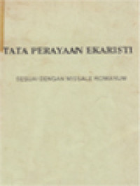 Image of Tata Perayaan Ekaristi: Sesuai Dengan Missale Romanum