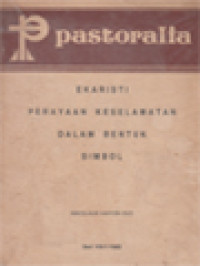 Image of Pastoralia: Ekaristi Perayaan Keselamatan Dalam Bentuk Simbol