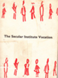 The Secular Institute Vocation