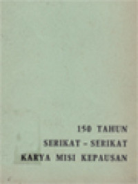 Image of 150 Tahun Serikat-Serikat Karya Misi Kepausan