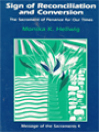 Image of Sign Of Reconciliation And Conversion: The Sacrament Of Penance For Our Times