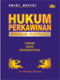 Hukum Perkawinan Gereja Katolik: Teks Dan Komentar