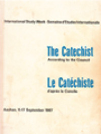 The Catechist According To The Council; Le Catéchiste D'après Le Concile