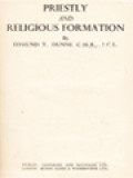 Priestly And Religious Formation